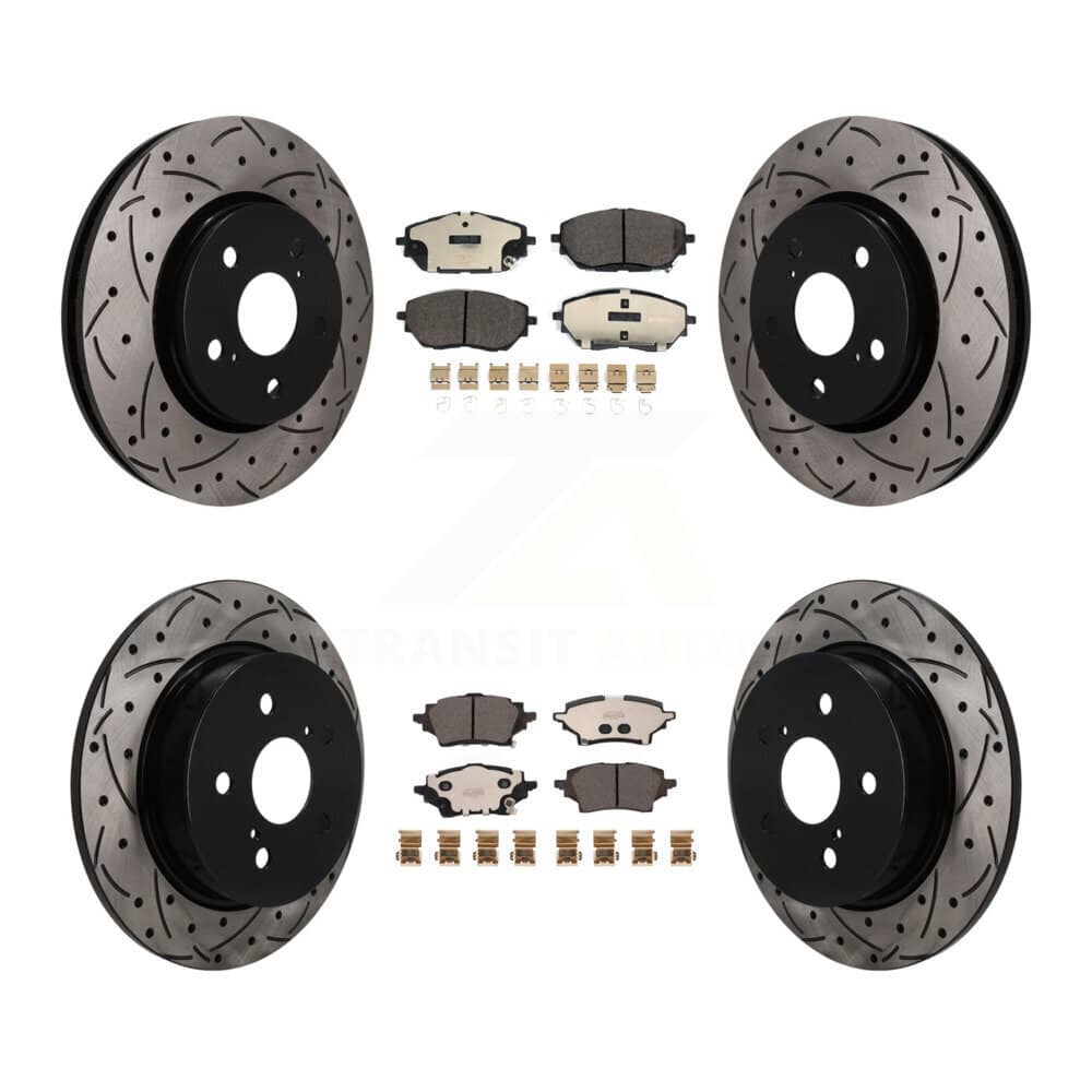 Transit Auto - KDT-101873 - Front and Rear Disc Brake Kits