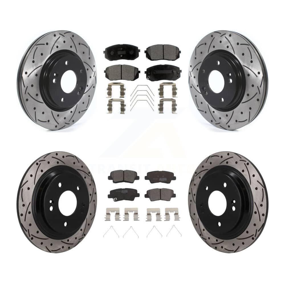 Transit Auto - KDT-101893 - Front and Rear Disc Brake Kits