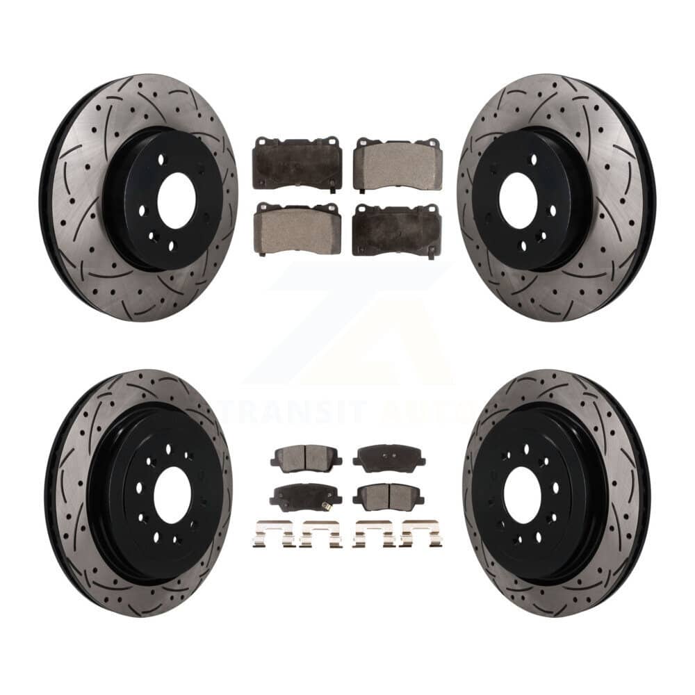 Transit Auto - KDT-101904 - Front and Rear Disc Brake Kits