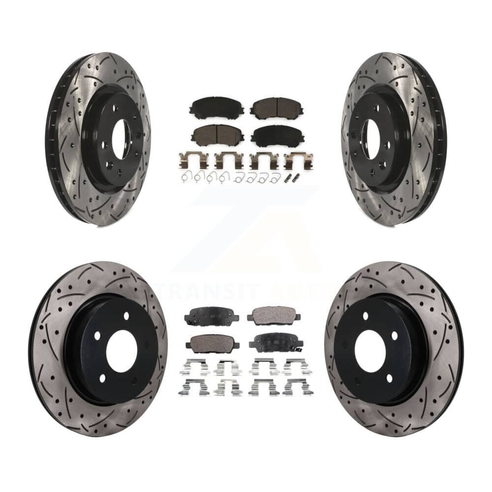 Transit Auto - KDT-101910 - Front and Rear Disc Brake Kits