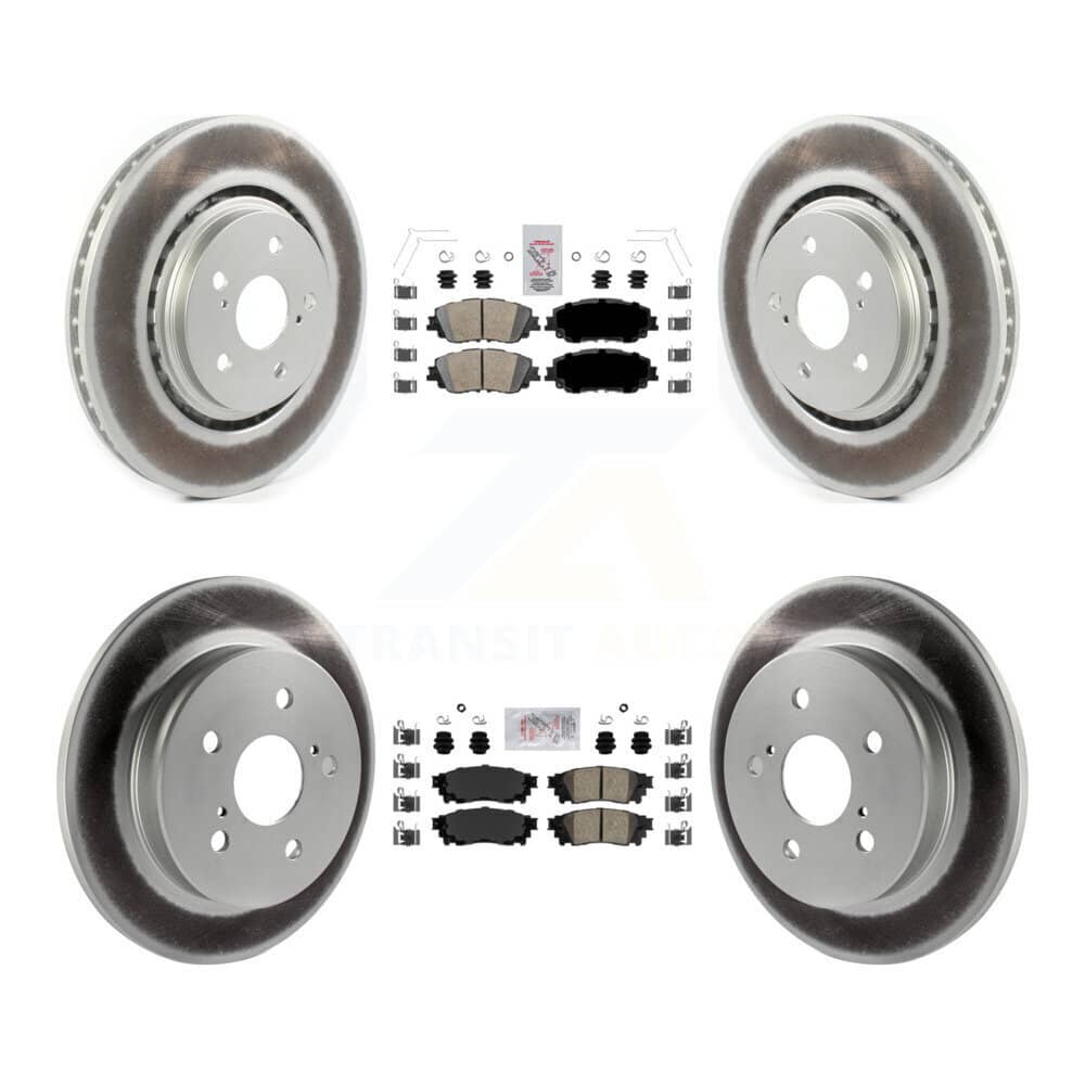 Transit Auto - KGA-101234 - Front and Rear Disc Brake Kits