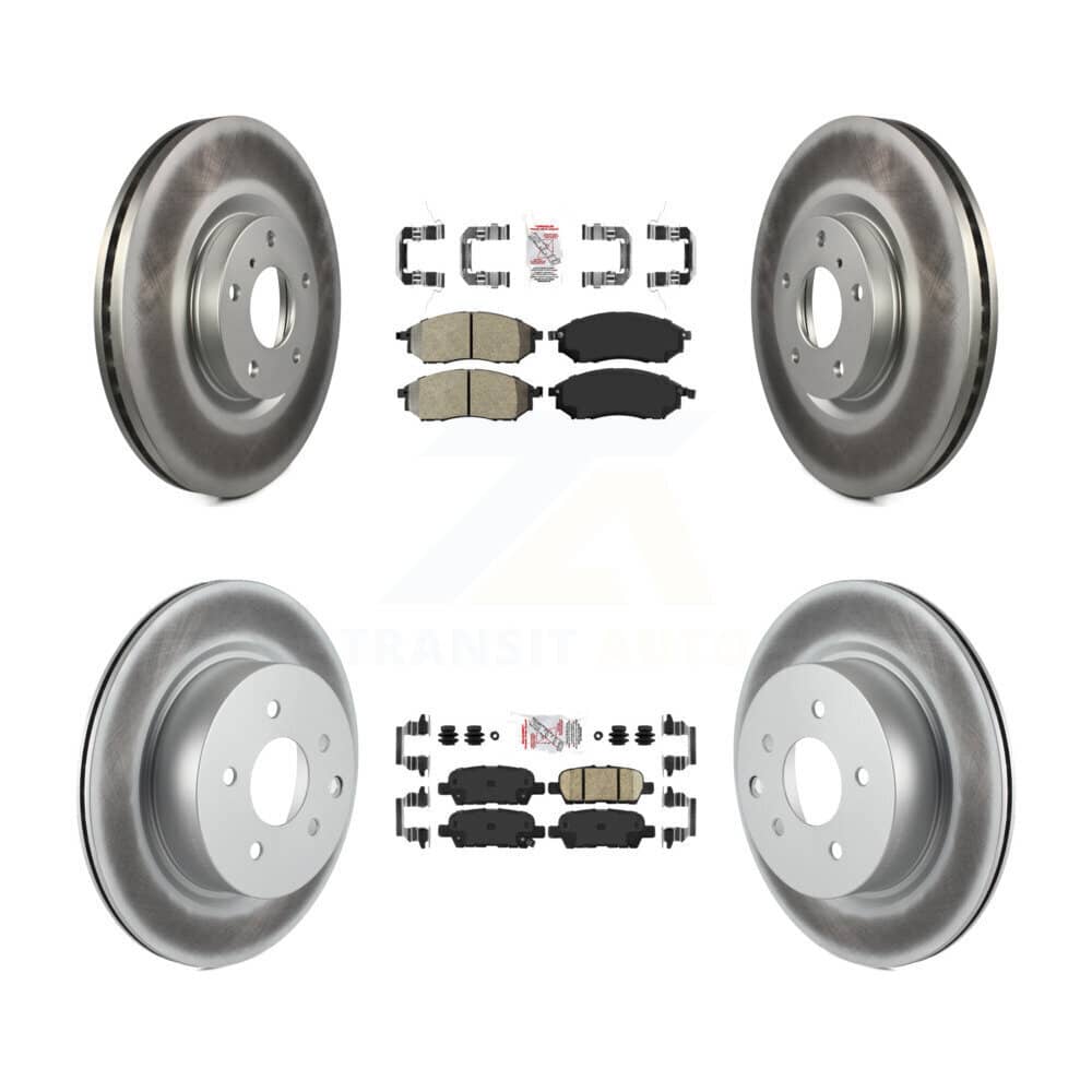 Transit Auto - KGA-102145 - Front and Rear Disc Brake Kits
