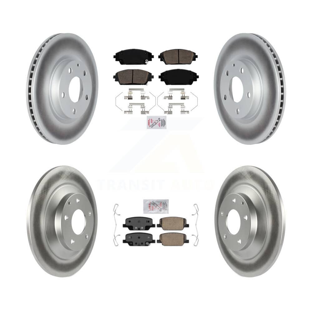 Transit Auto - KGA-102832 - Front and Rear Disc Brake Kits