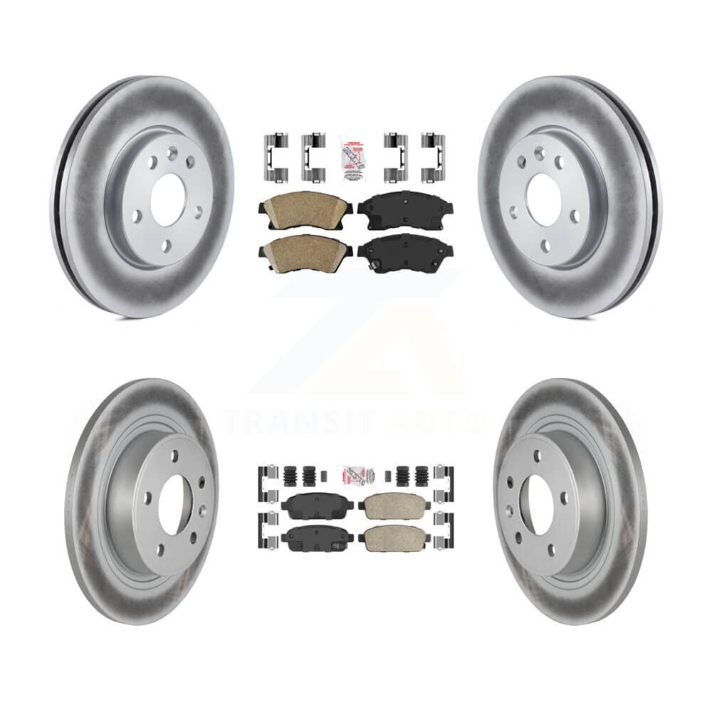 Transit Auto - KGA-102899 - Front and Rear Disc Brake Kits