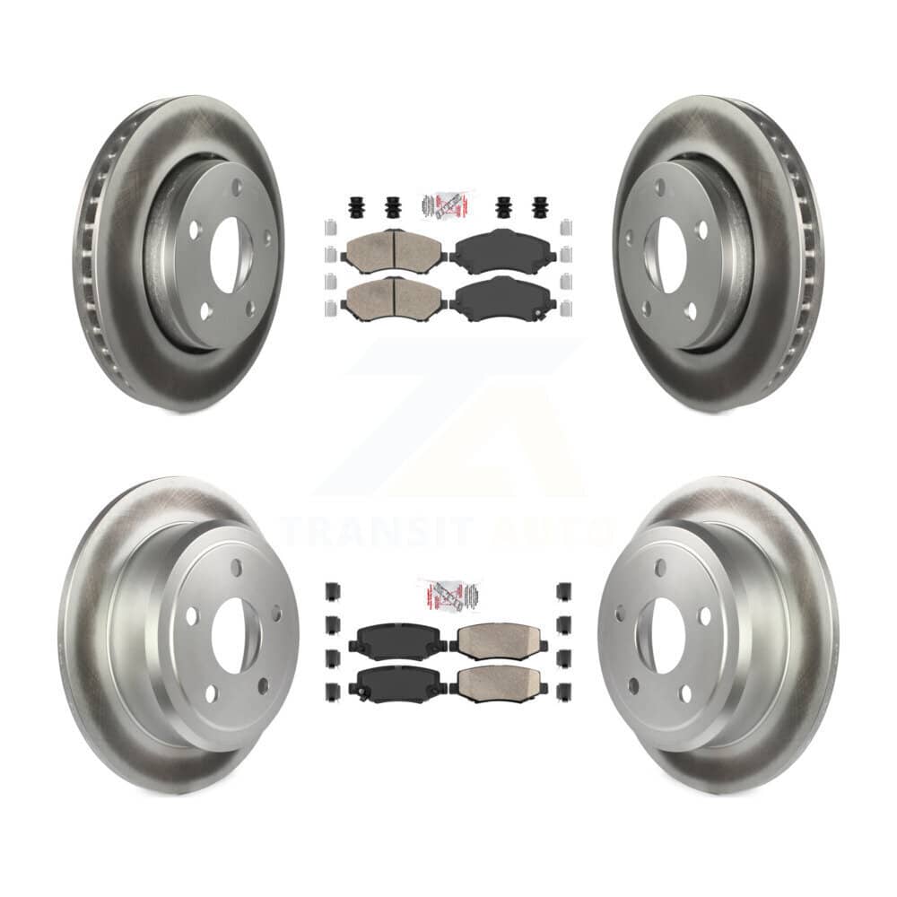 Transit Auto - KGA-102987 - Front and Rear Disc Brake Kits