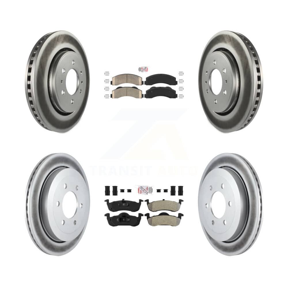 Transit Auto - KGA-103249 - Front and Rear Disc Brake Kits