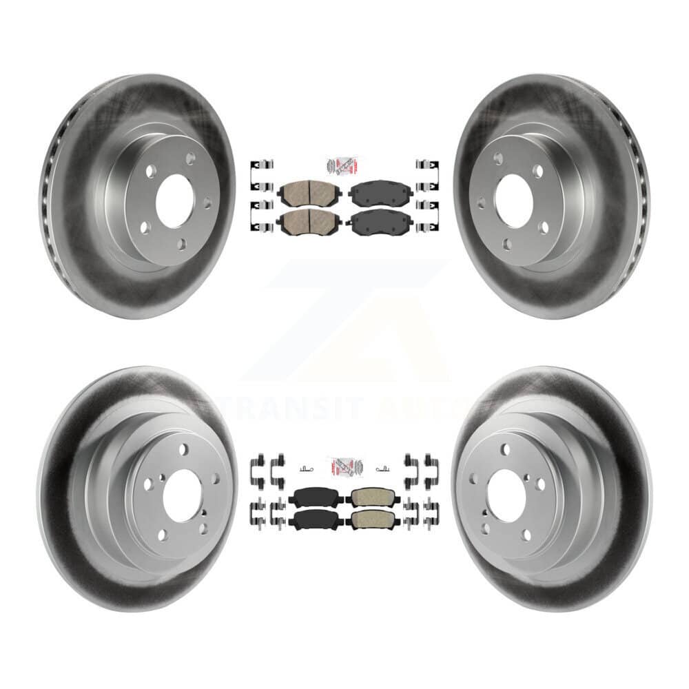 Transit Auto - KGA-103296 - Front and Rear Disc Brake Kits