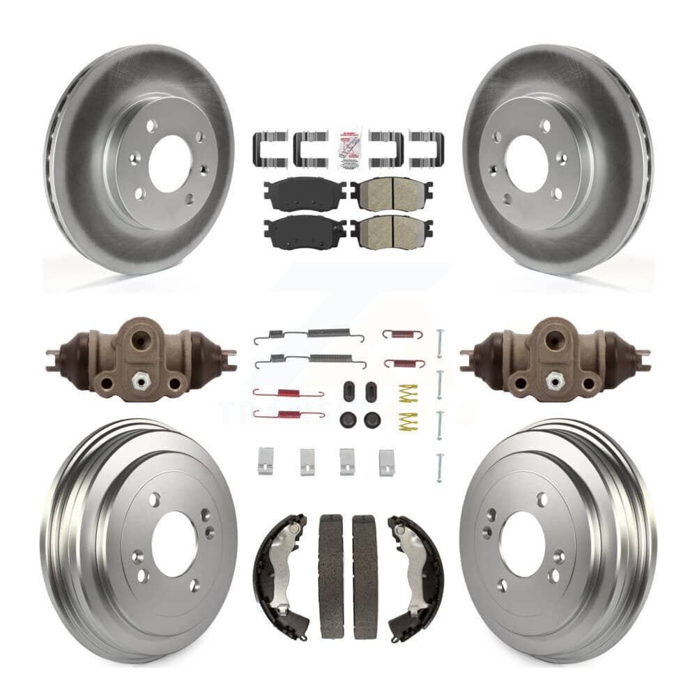 Transit Auto - KGA-104547 - Front and Rear Disc Brake Kits