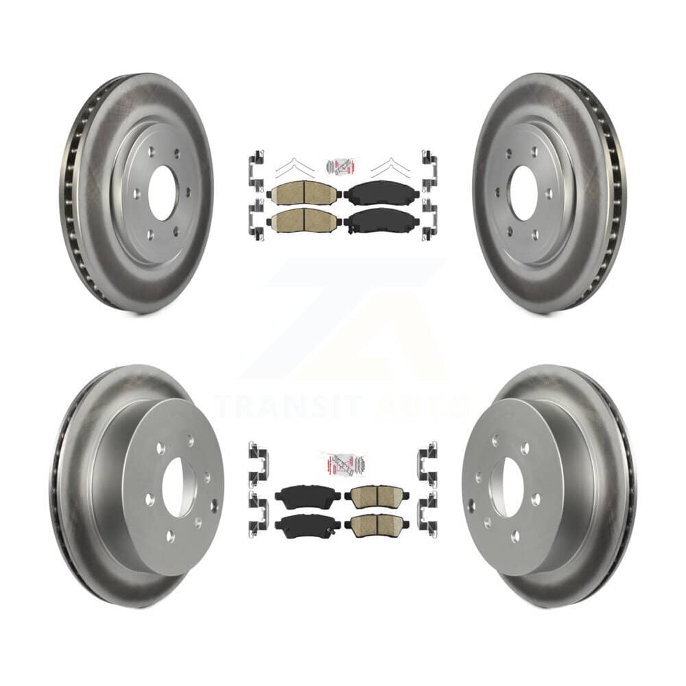 Transit Auto - KGA-104741 - Front and Rear Disc Brake Kits
