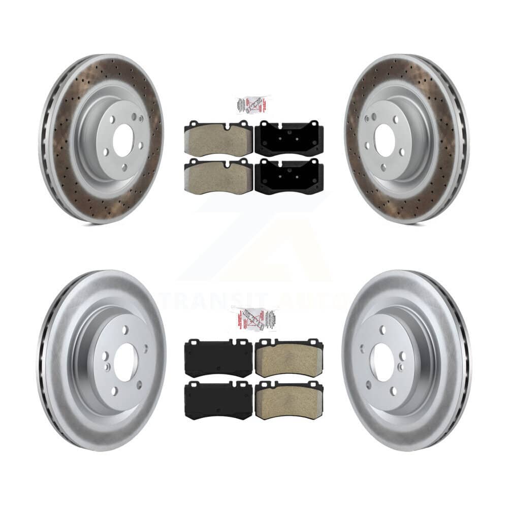 Transit Auto - KGA-105179 - Front and Rear Disc Brake Kits