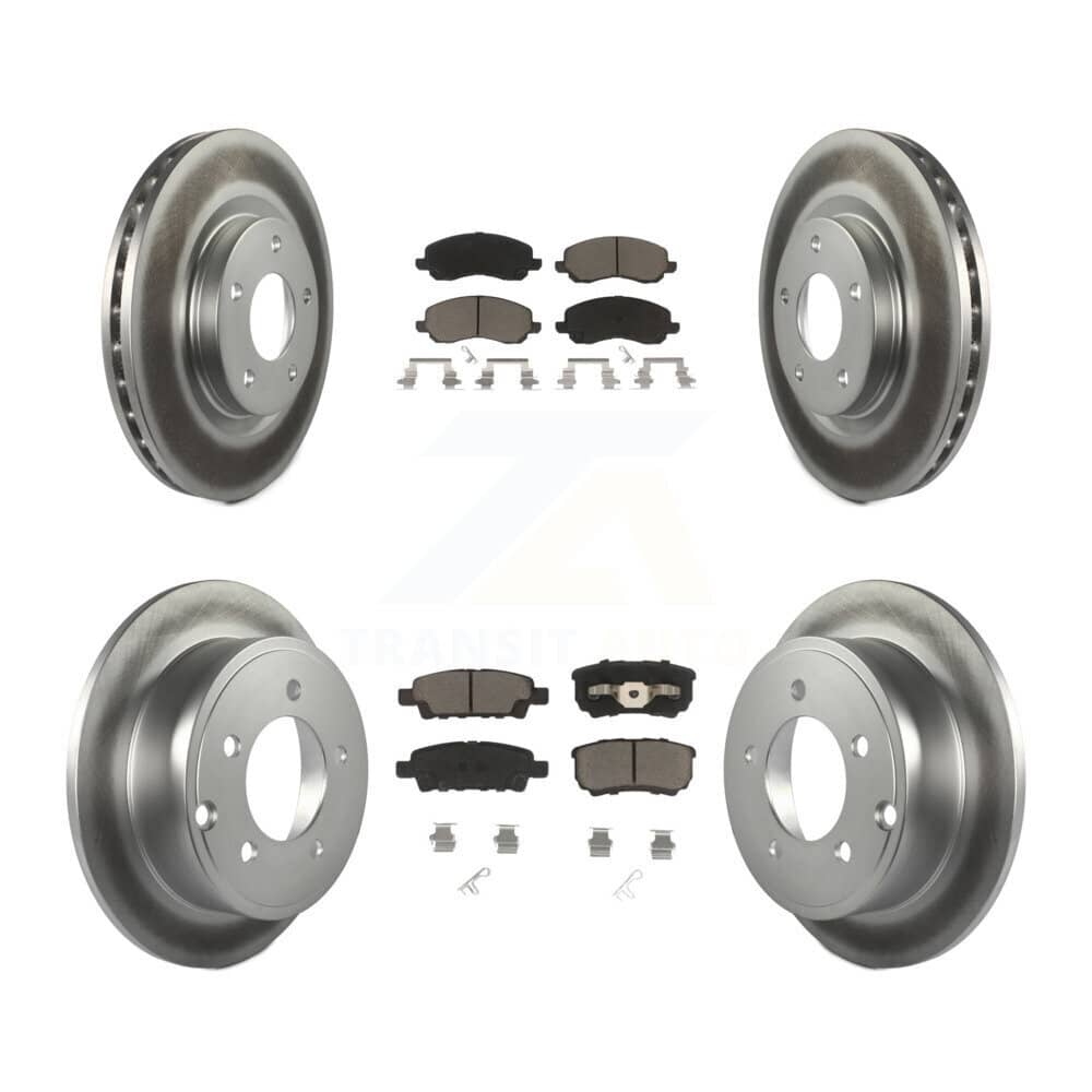 Transit Auto - KGC-100630 - Front and Rear Disc Brake Kits
