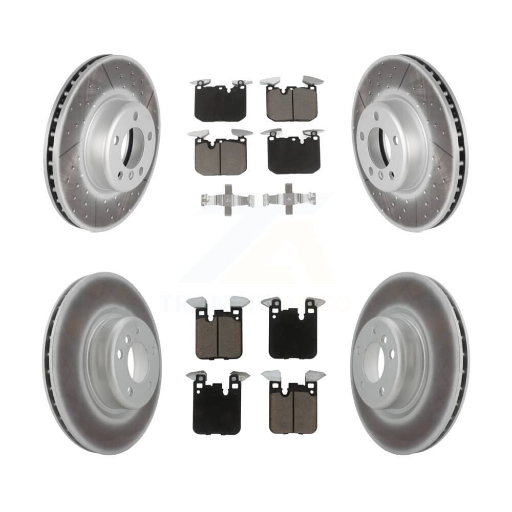 Transit Auto - KGC-100803 - Front and Rear Disc Brake Kits