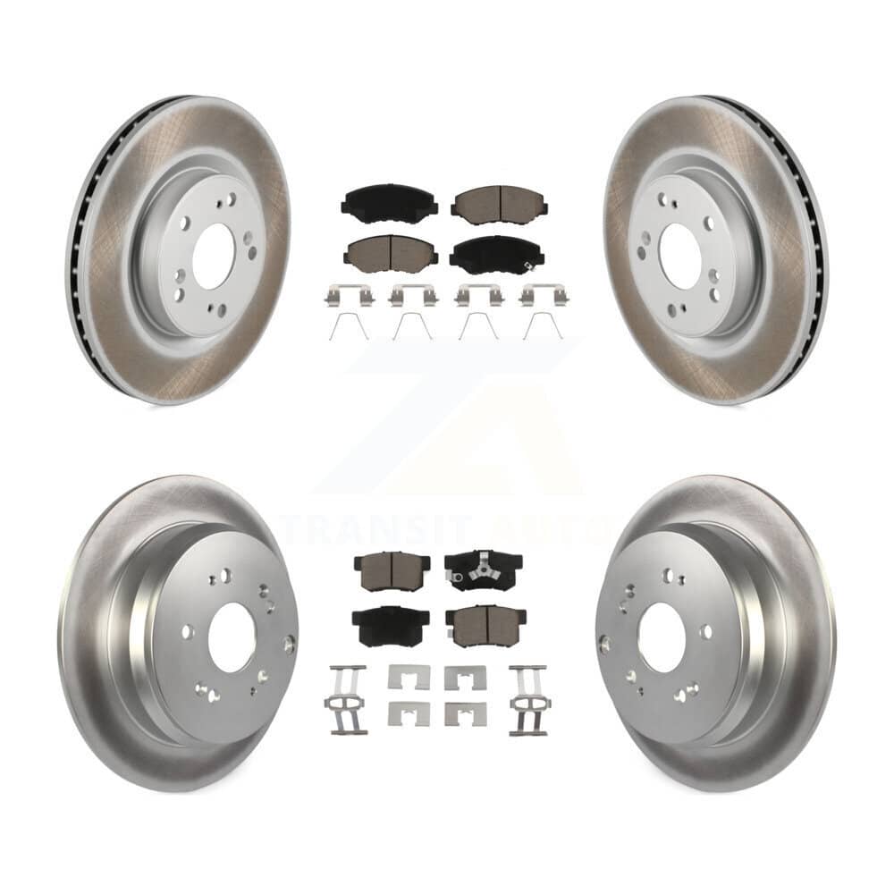 Transit Auto - KGC-101217 - Front and Rear Disc Brake Kits