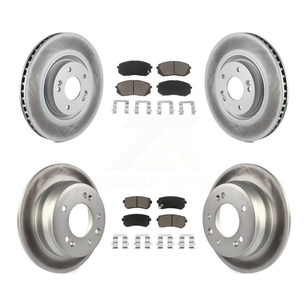 Transit Auto - KGC-101320 - Front and Rear Disc Brake Kits