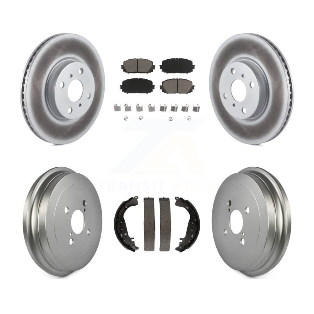 Transit Auto - KGC-102021 - Front and Rear Disc Brake Kits