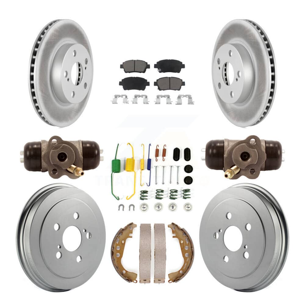Transit Auto - KGC-102056 - Front and Rear Disc Brake Kits