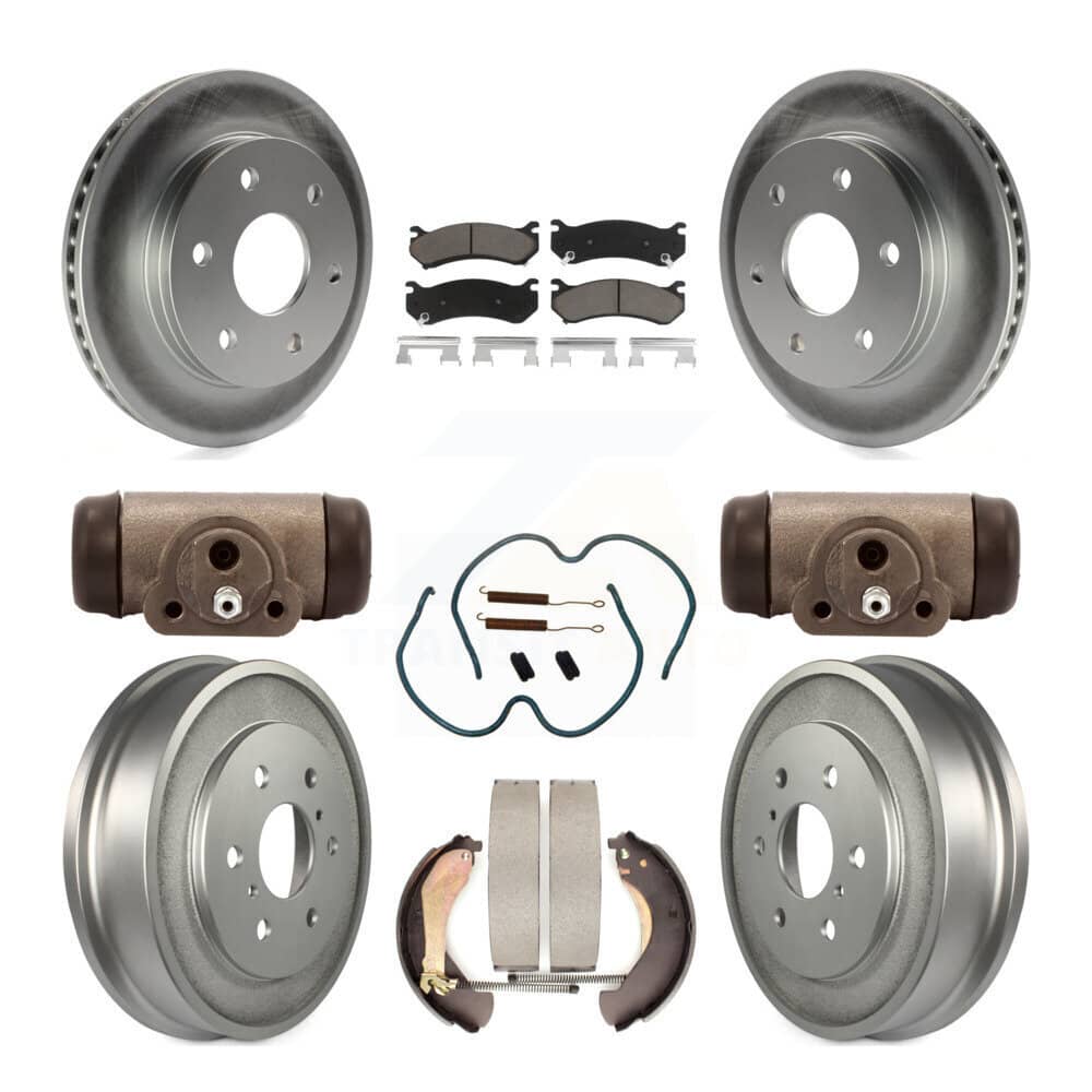Transit Auto - KGC-102101 - Front and Rear Disc Brake Kits
