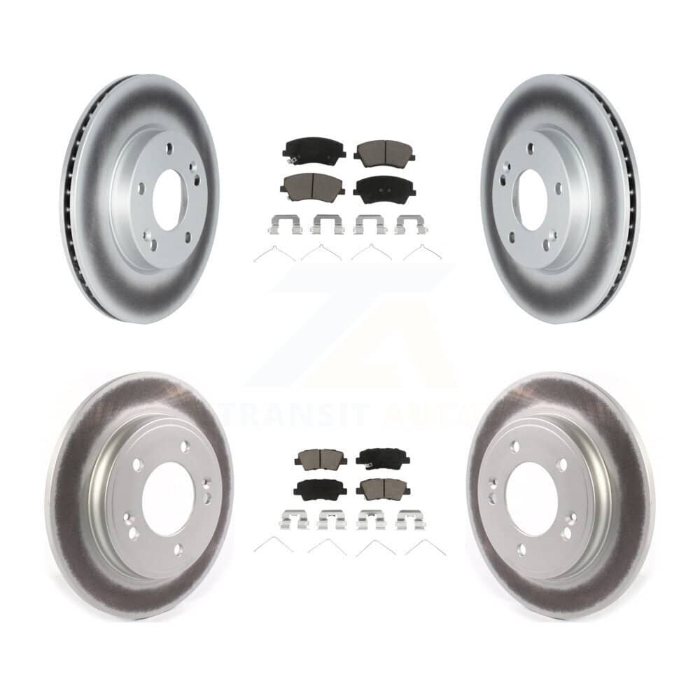 Transit Auto - KGC-102143 - Front and Rear Disc Brake Kits