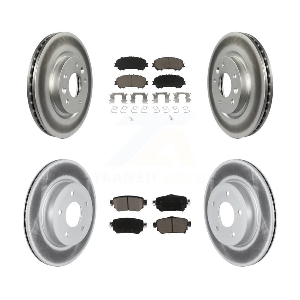 Transit Auto - KGC-102323 - Front and Rear Disc Brake Kits