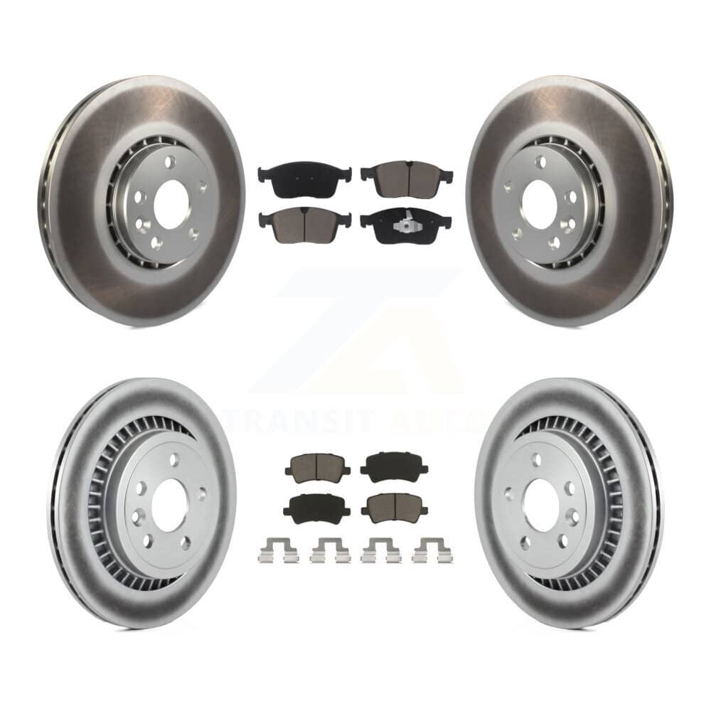 Transit Auto - KGC-102327 - Front and Rear Disc Brake Kits