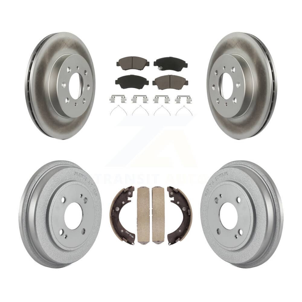 Transit Auto - KGC-102338 - Front and Rear Disc Brake Kits