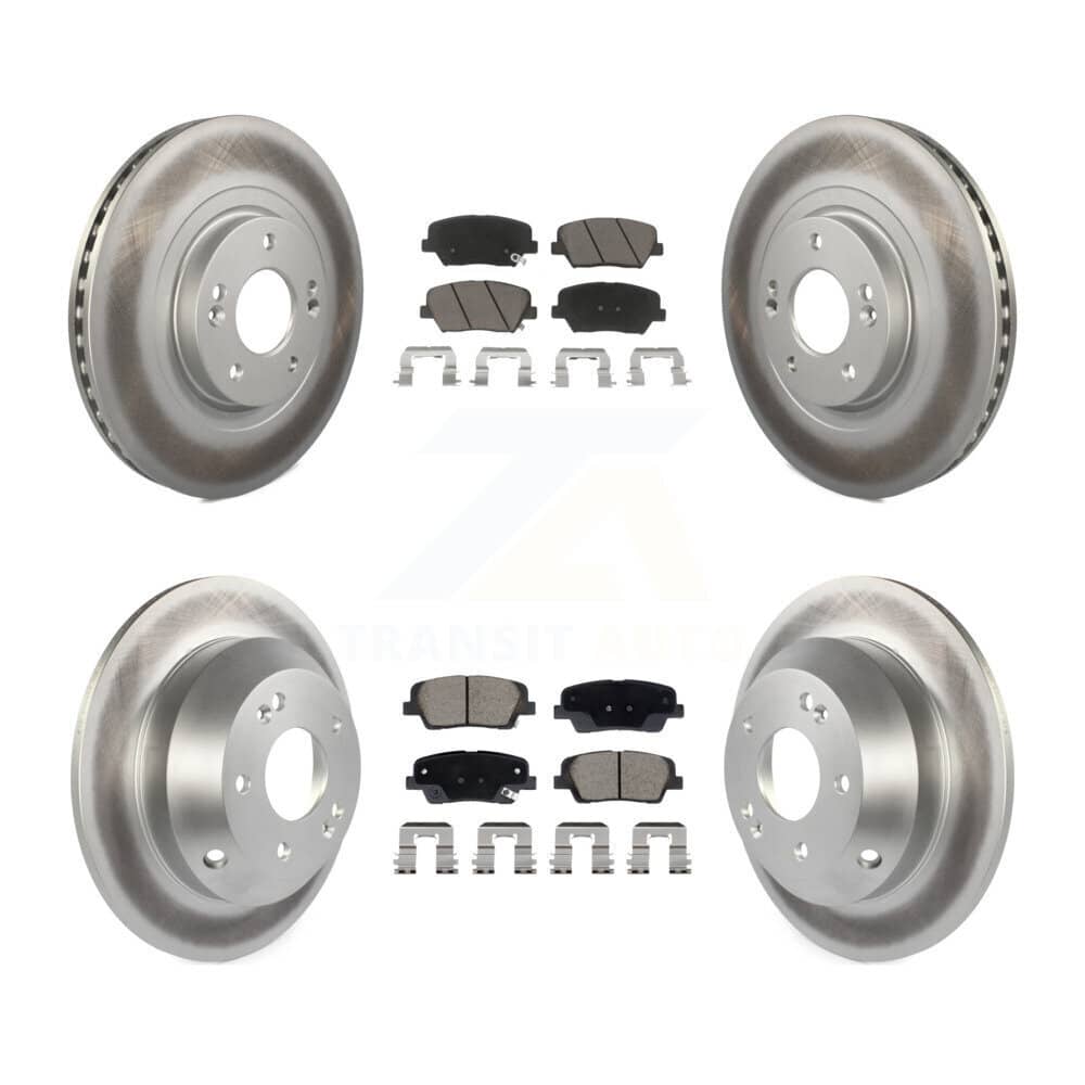 Transit Auto - KGC-102505 - Front and Rear Disc Brake Kits