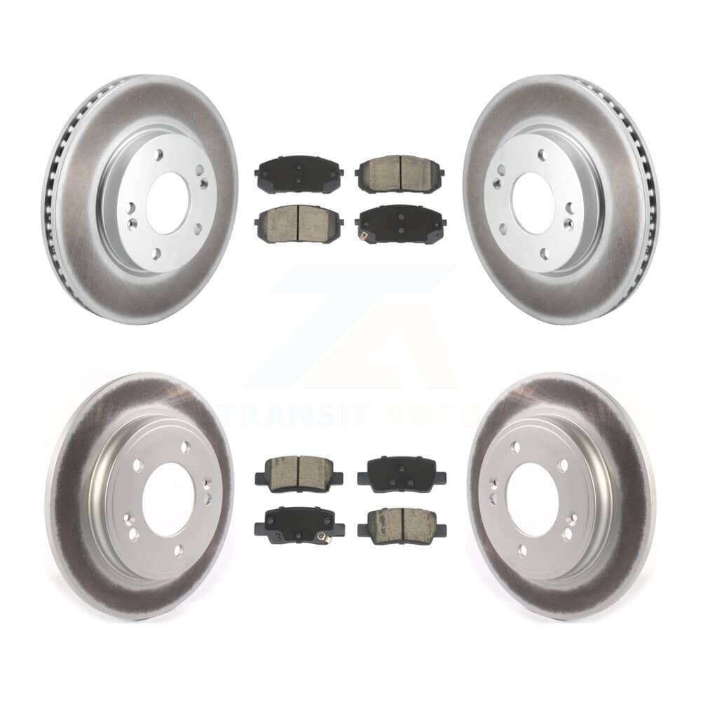 Transit Auto - KGC-102512 - Front and Rear Disc Brake Kits