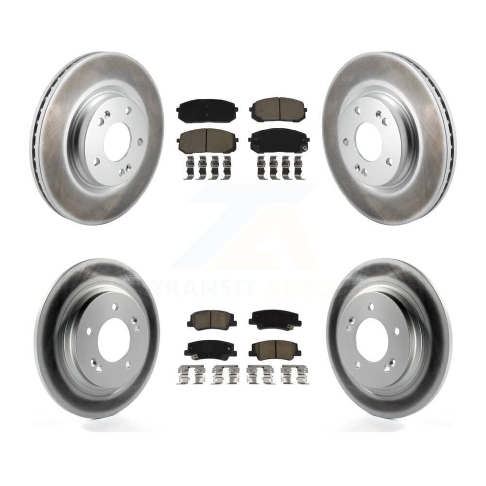 Transit Auto - KGC-102513 - Front and Rear Disc Brake Kits