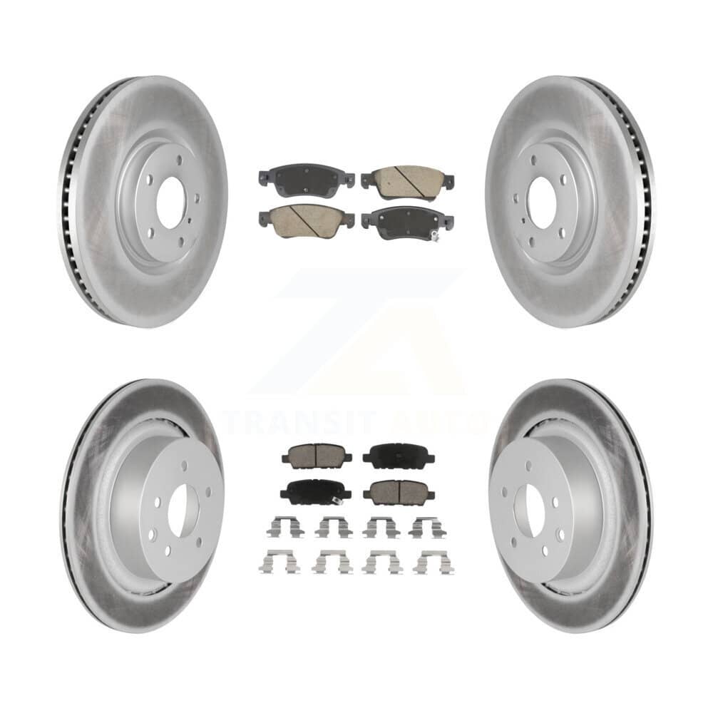 Transit Auto - KGC-102543 - Front and Rear Disc Brake Kits