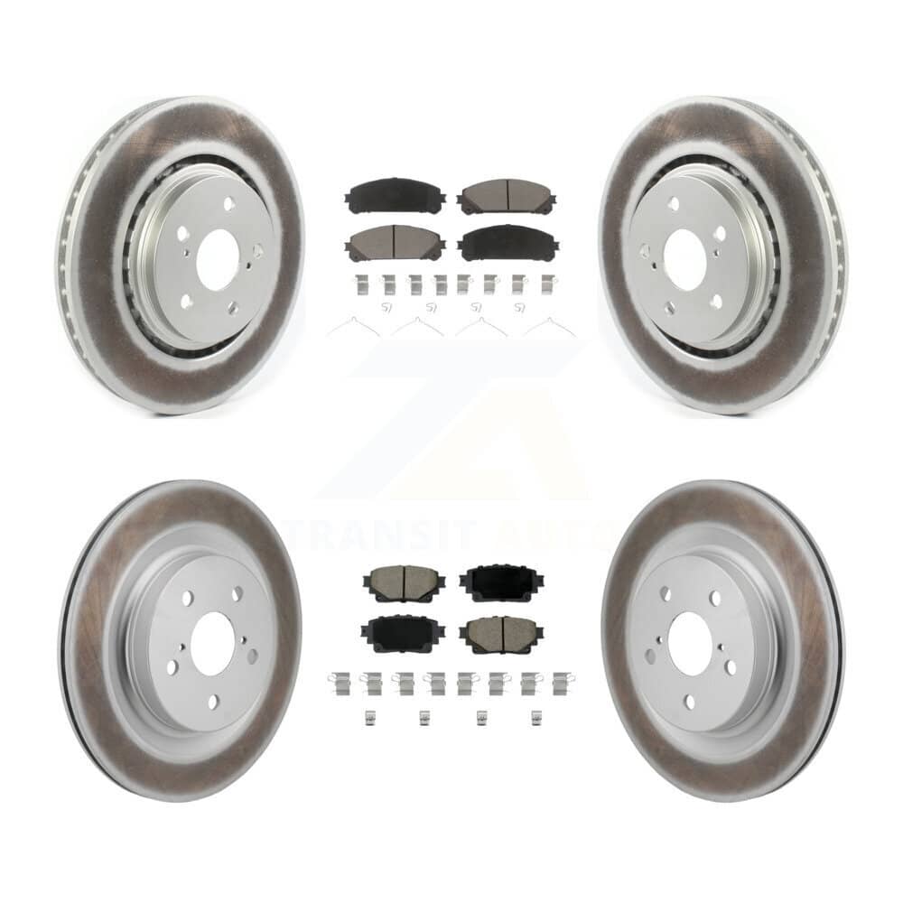 Transit Auto - KGC-102670 - Front and Rear Disc Brake Kits