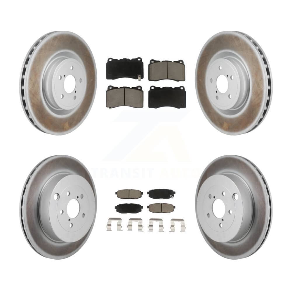 Transit Auto - KGC-102694 - Front and Rear Disc Brake Kits