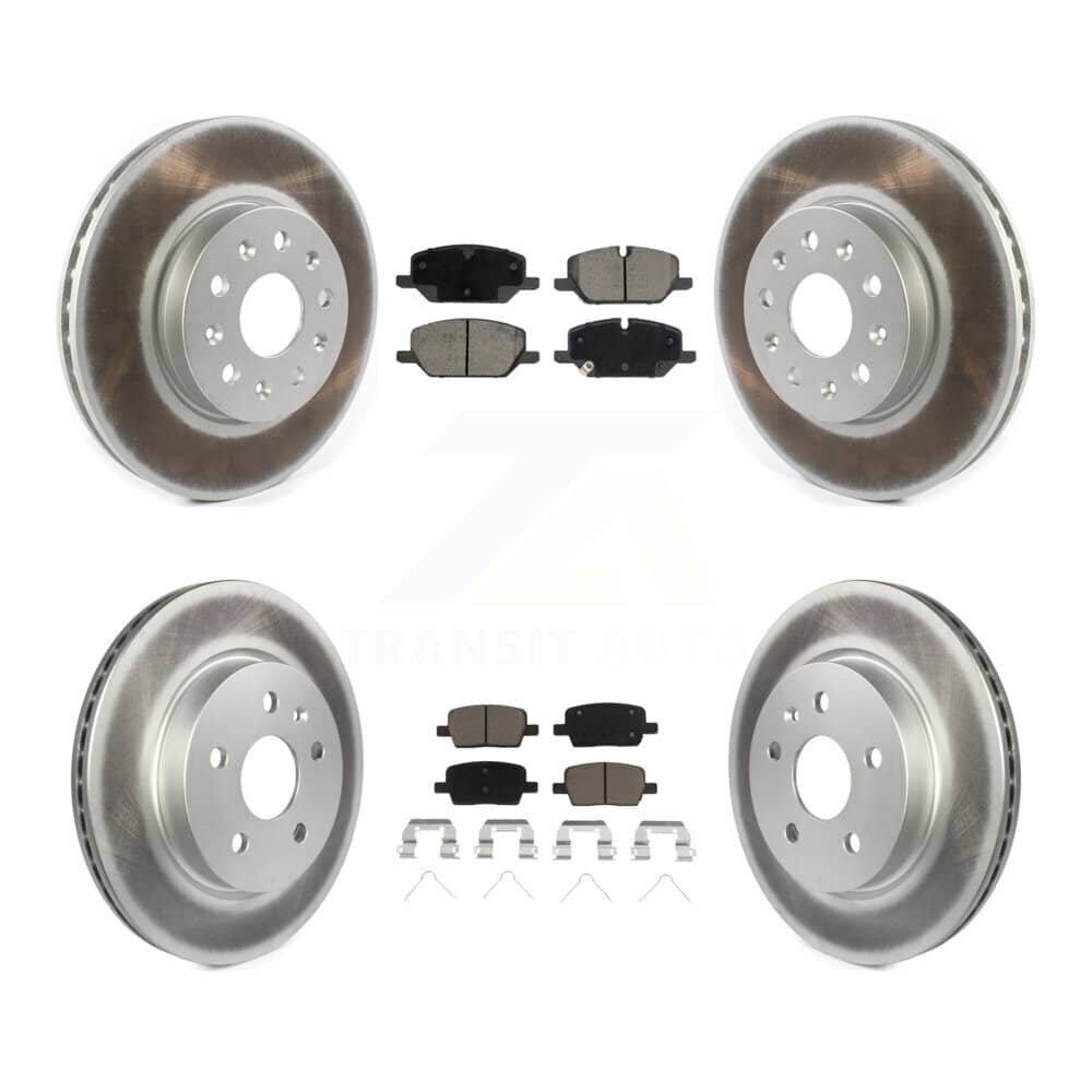 Transit Auto - KGC-103605 - Front and Rear Disc Brake Kits