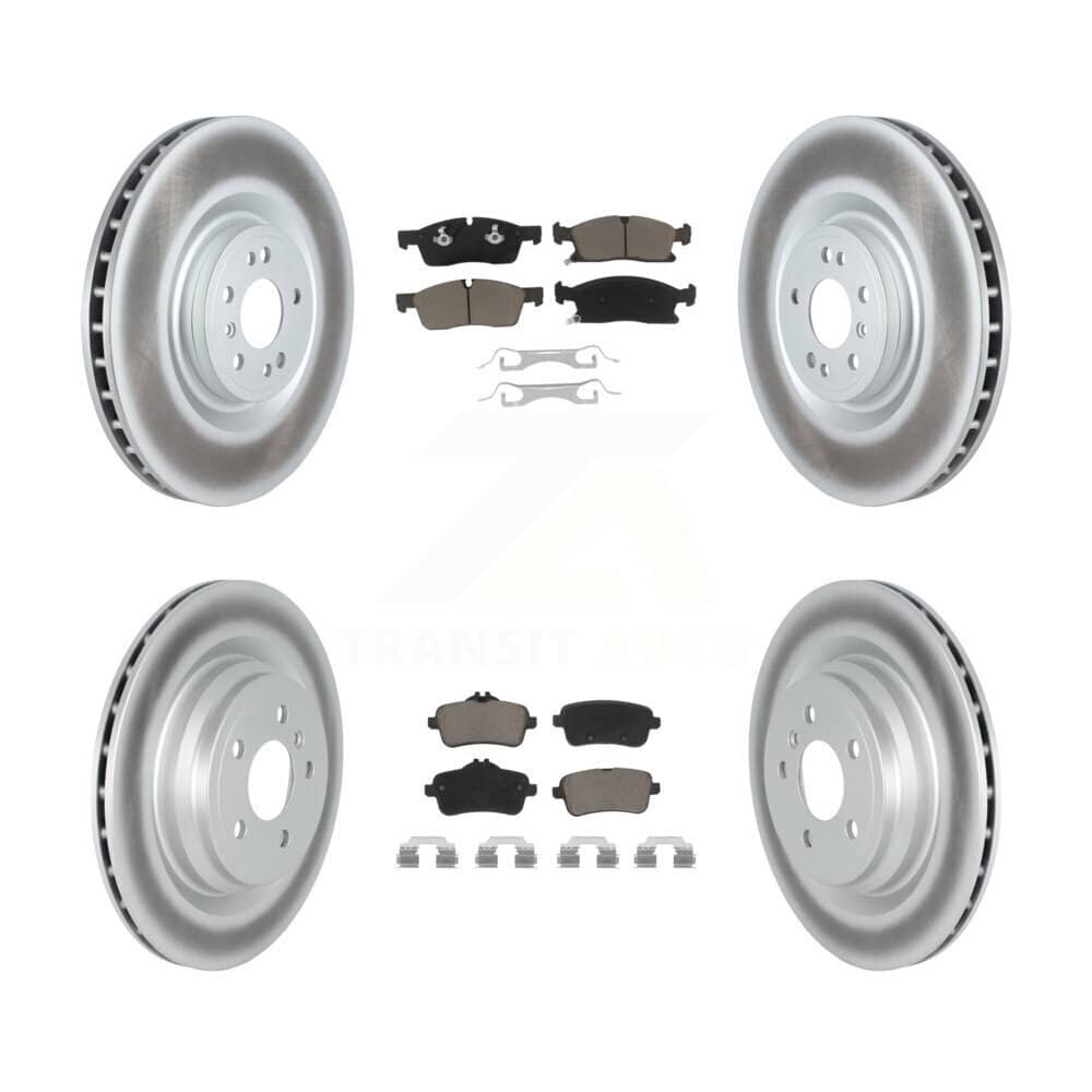 Transit Auto - KGC-103627 - Front and Rear Disc Brake Kits