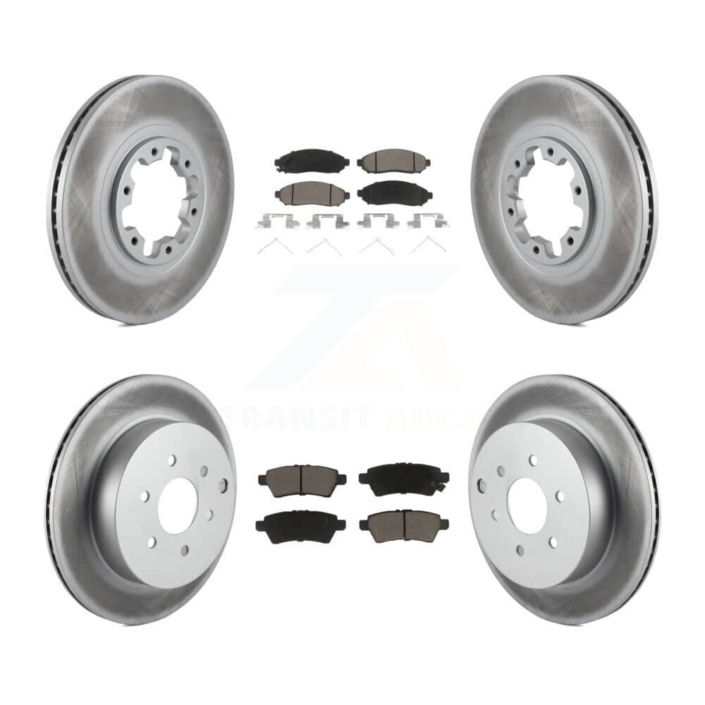 Transit Auto - KGC-103639 - Front and Rear Disc Brake Kits