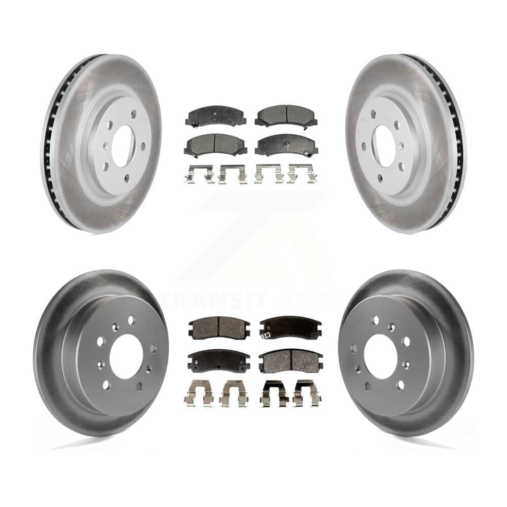 Transit Auto - KGF-100601 - Front and Rear Disc Brake Kits