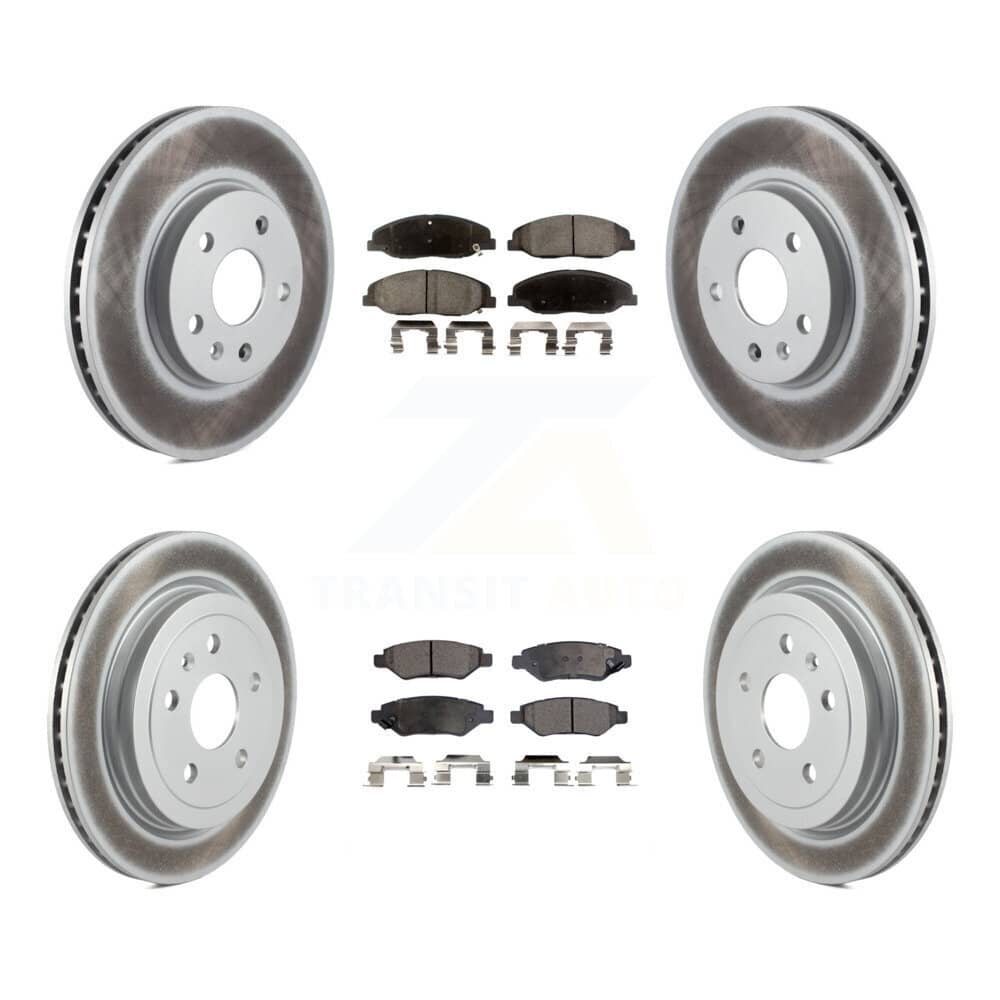 Transit Auto - KGF-100607 - Front and Rear Disc Brake Kits