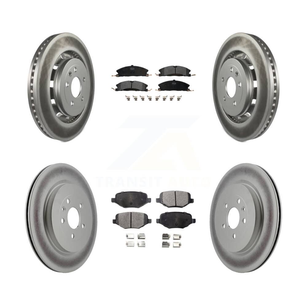 Transit Auto - KGF-100679 - Front and Rear Disc Brake Kits