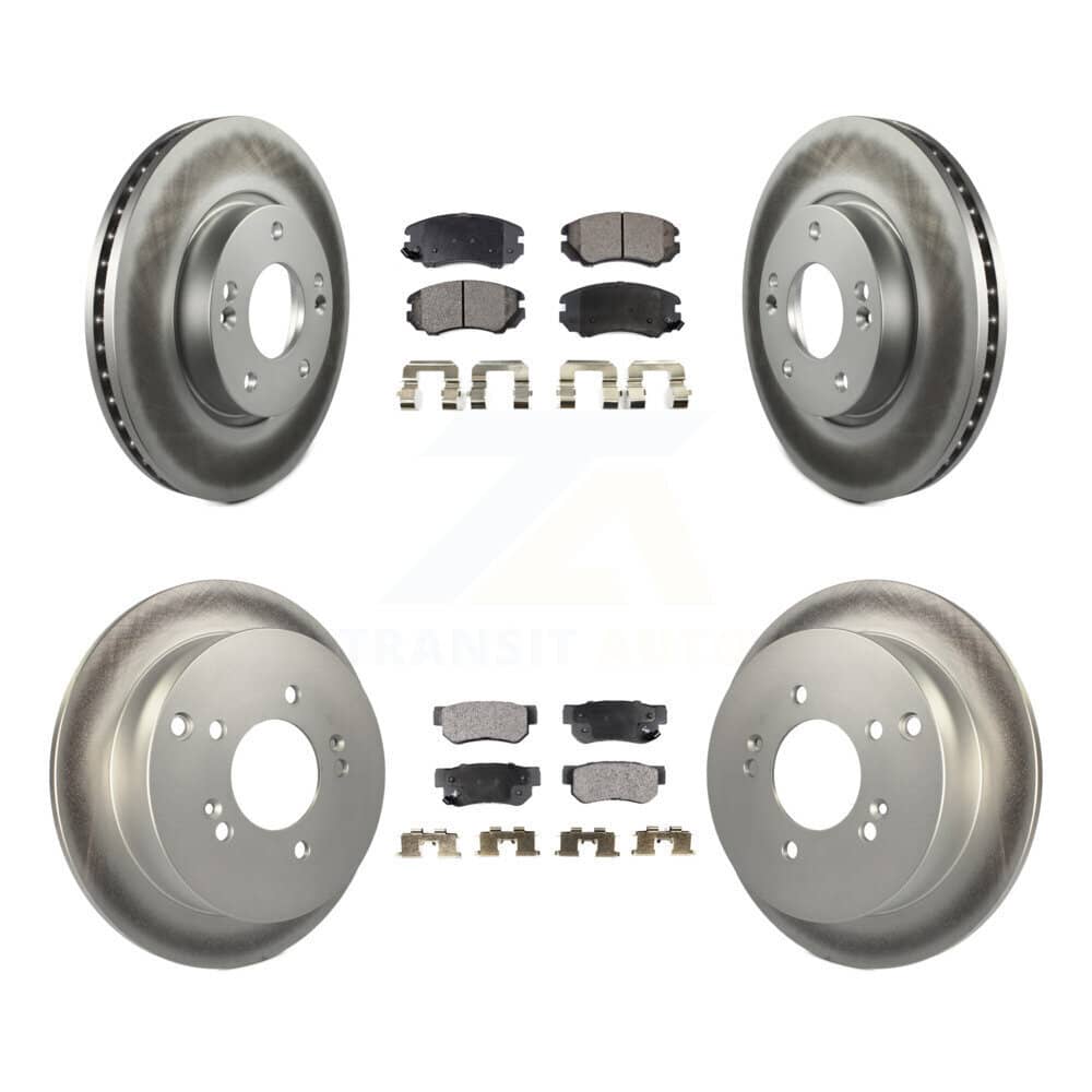 Transit Auto - KGF-100837 - Front and Rear Disc Brake Kits