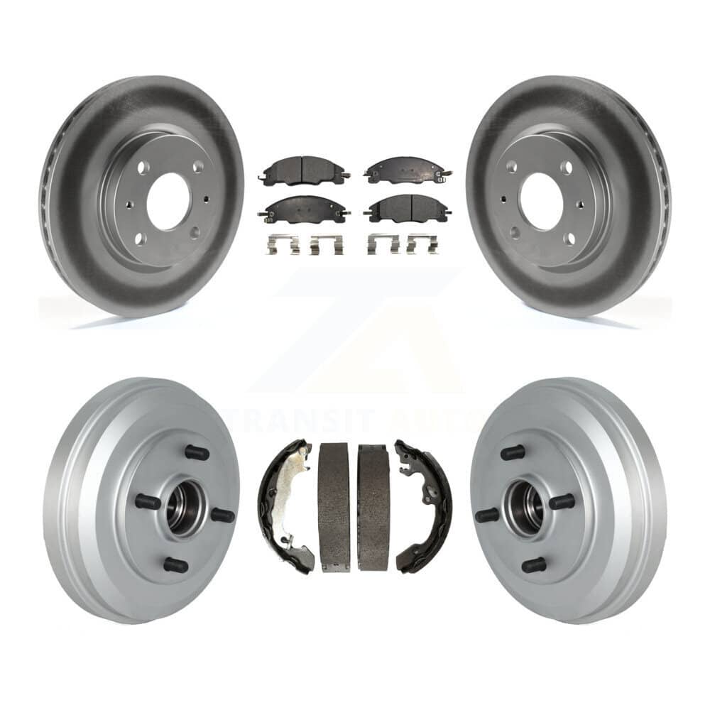 Transit Auto - KGF-102408 - Front and Rear Disc Brake Kits