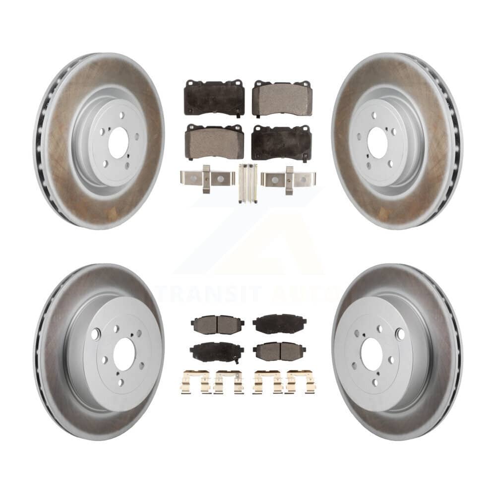 Transit Auto - KGF-103181 - Front and Rear Disc Brake Kits