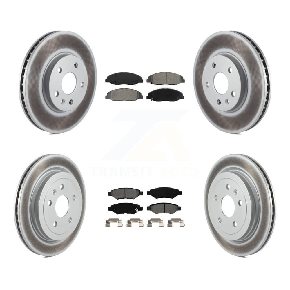 Transit Auto - KGS-100589 - Front and Rear Disc Brake Kits