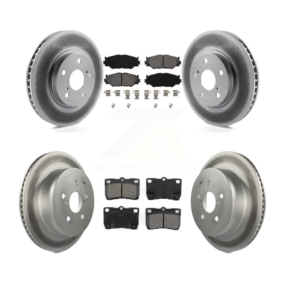 Transit Auto - KGS-100956 - Front and Rear Disc Brake Kits