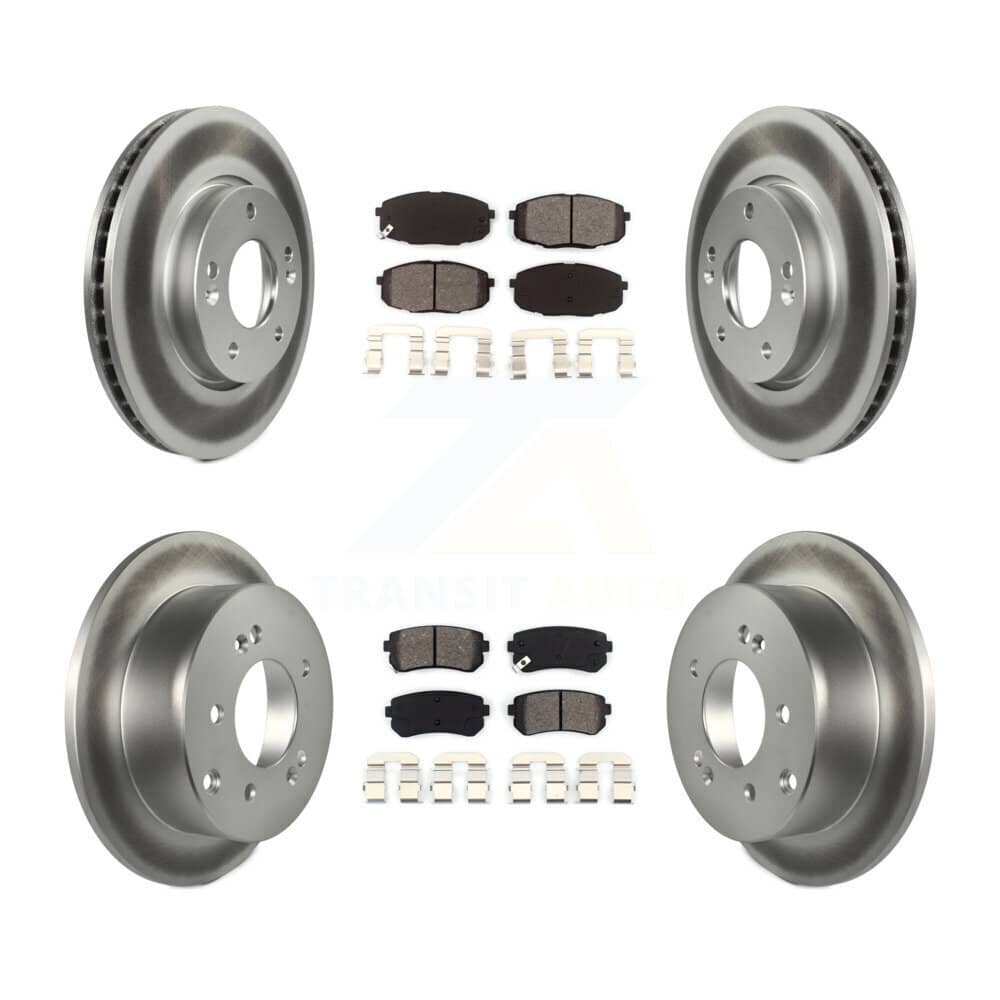 Transit Auto - KGS-101044 - Front and Rear Disc Brake Kits