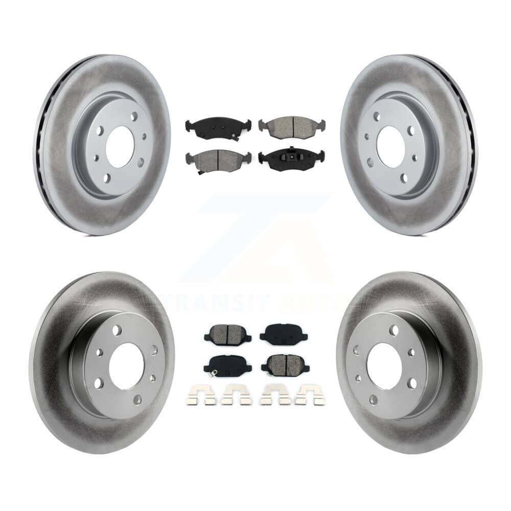 Transit Auto - KGS-101083 - Front and Rear Disc Brake Kits