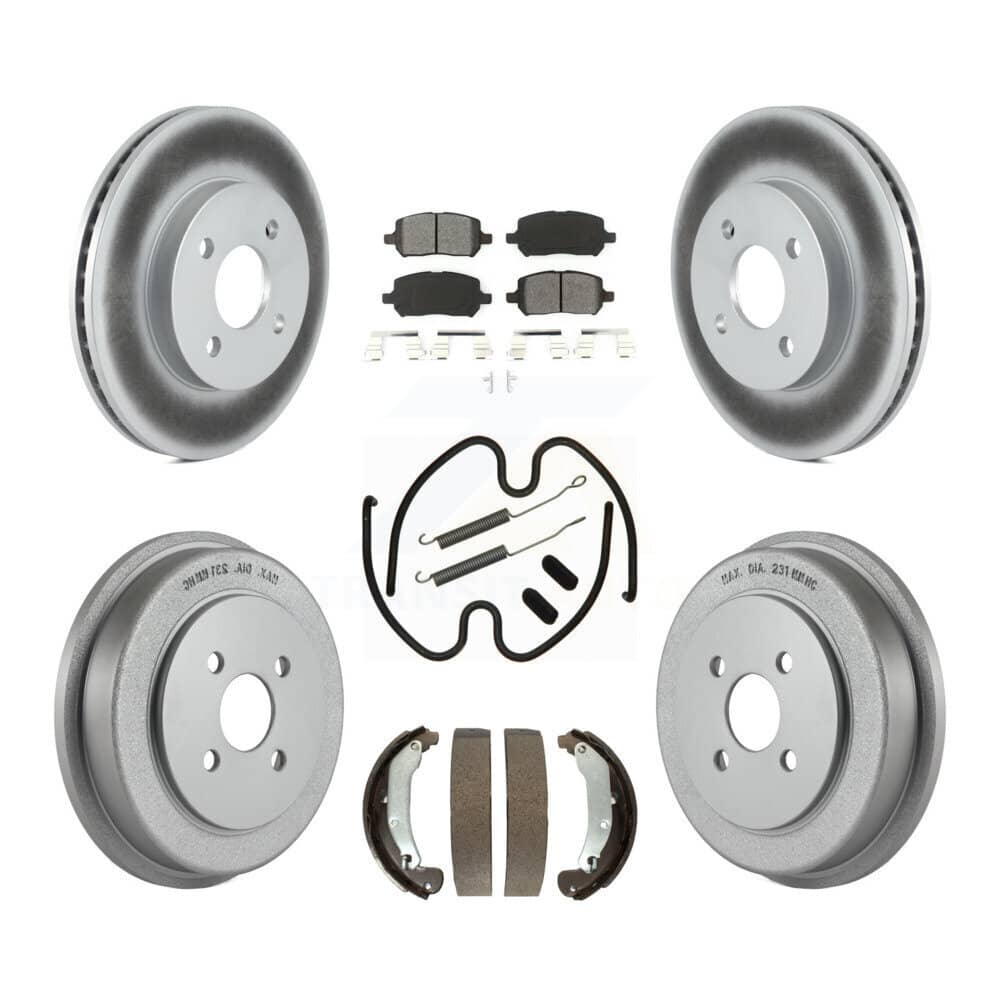 Transit Auto - KGS-101595 - Front and Rear Disc Brake Kits