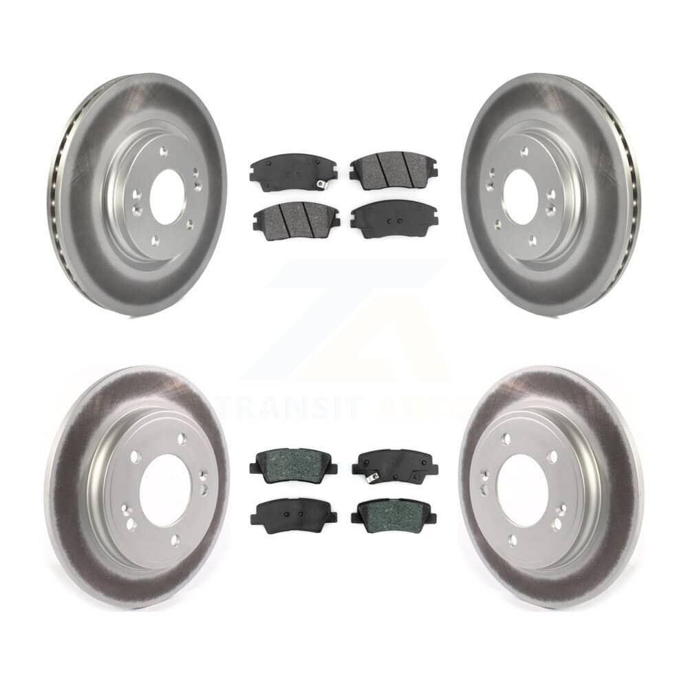 Transit Auto - KGS-101848 - Front and Rear Disc Brake Kits