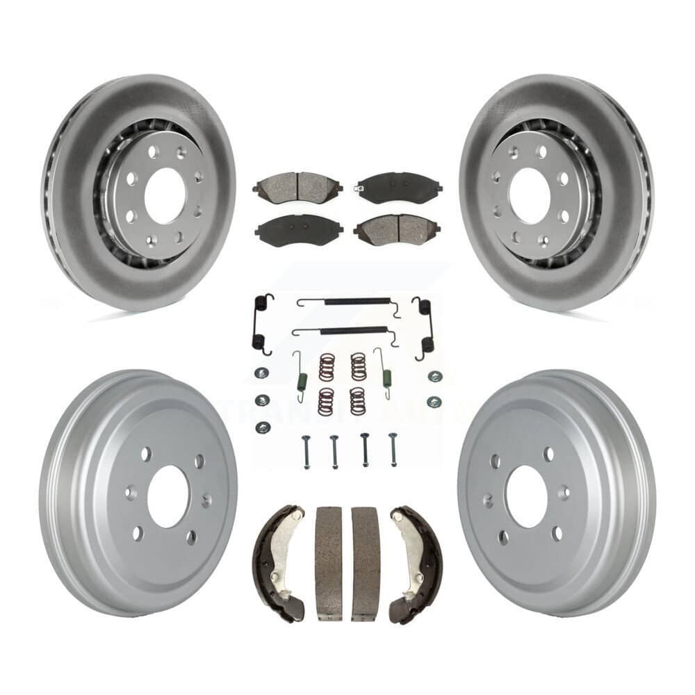 Transit Auto - KGS-102156 - Front and Rear Disc Brake Kits