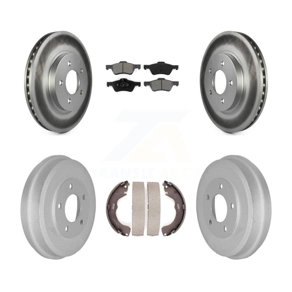 Transit Auto - KGS-102165 - Front and Rear Disc Brake Kits