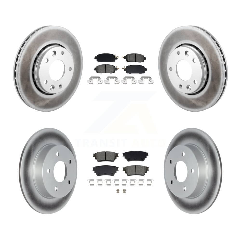 Transit Auto - KGS-102548 - Front and Rear Disc Brake Kits