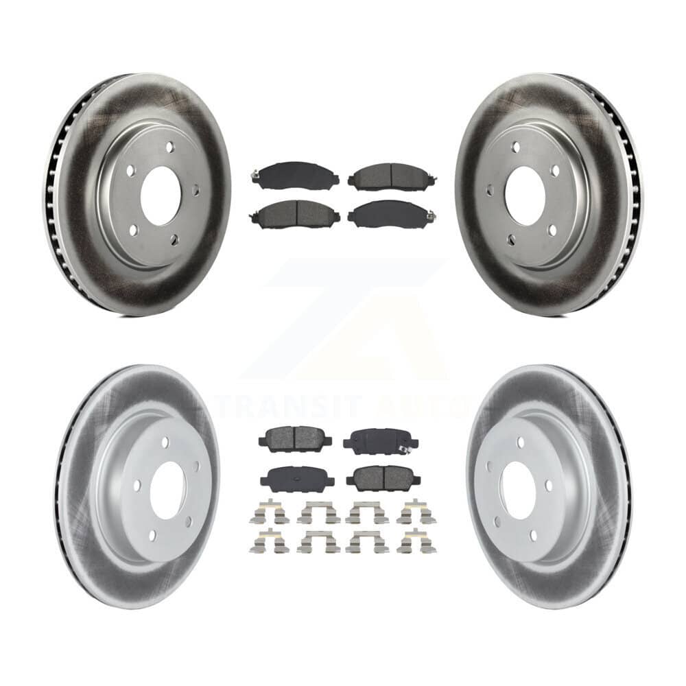 Transit Auto - KGS-102599 - Front and Rear Disc Brake Kits